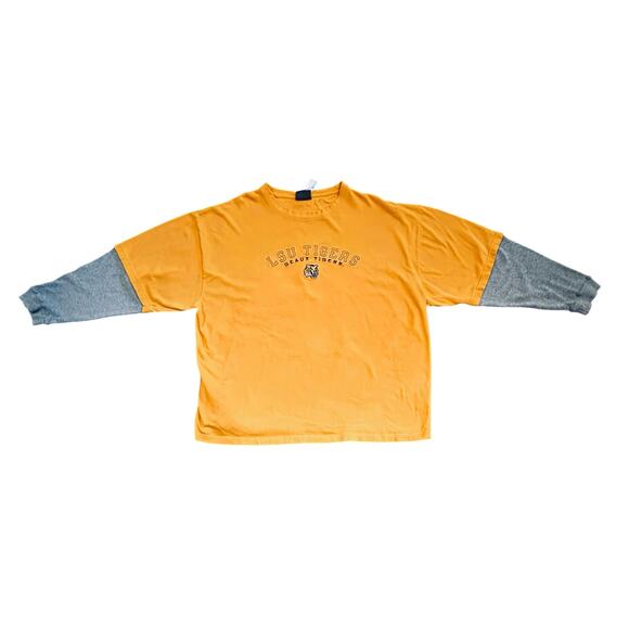 LSU Tigers Long Sleeve P2 By Pro Player Long Sleeve Shirt - Picture 1 of 7